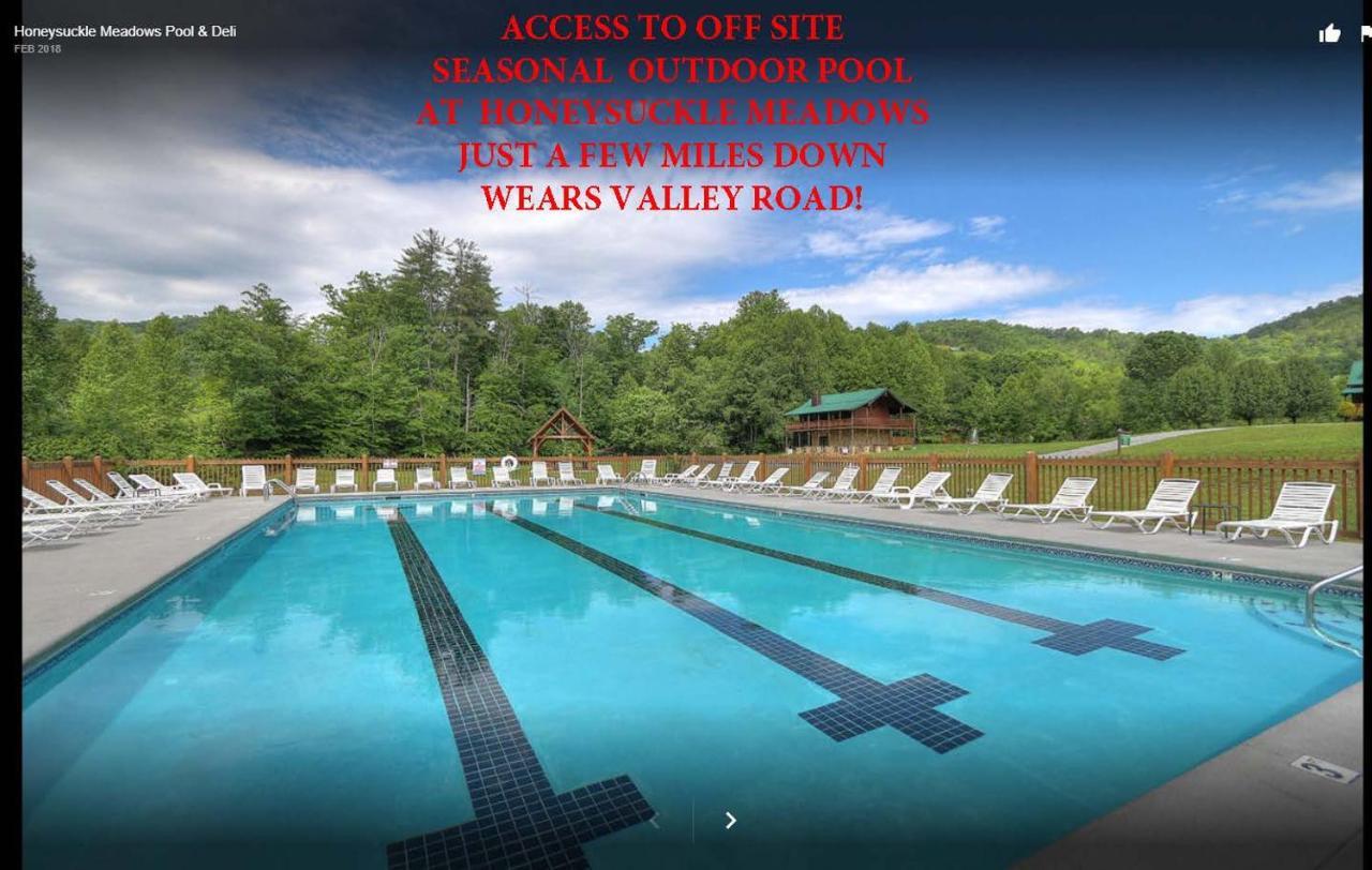 Over The Mountain - Smoky Mountain View Cabin سيفيرفيل المظهر الخارجي الصورة